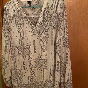 Sheer blouse